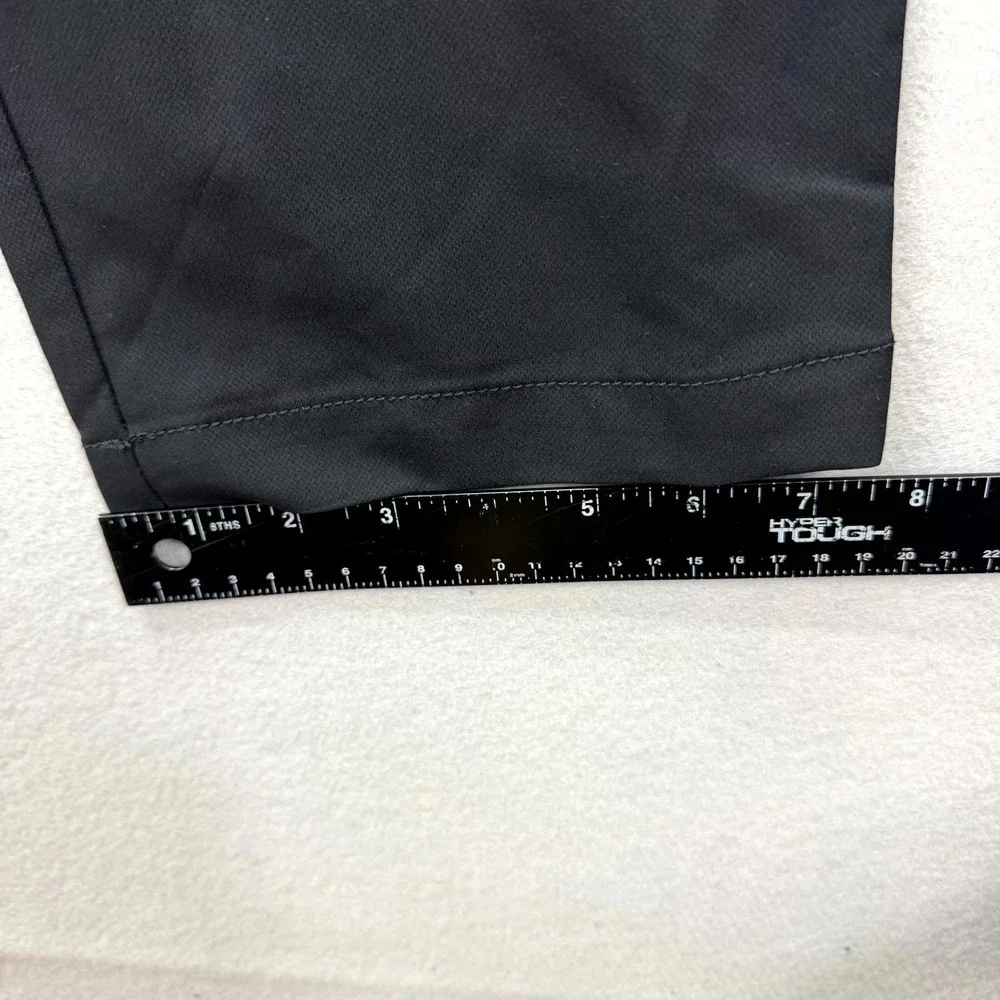 Banana Republic Chino Pant Mens 40x34 Black Active Tech Straight Fit Performance
